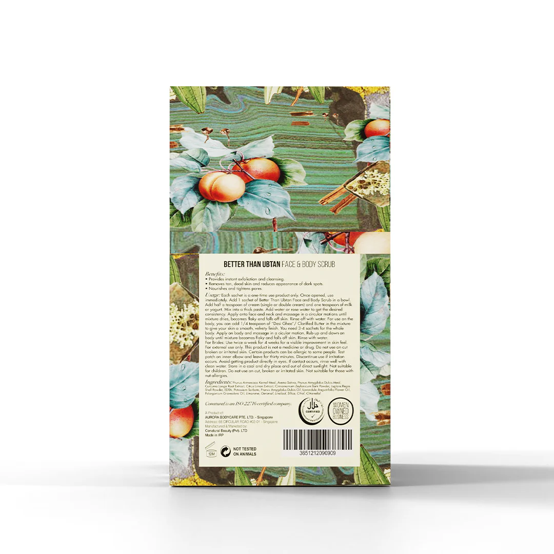 Better Than Ubtan Face And Body Scrub 120g - Image 11