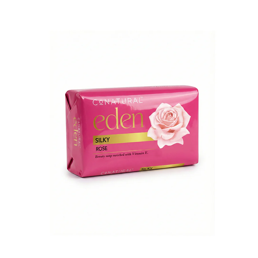 Eden Silky Rose Beauty Soap Bundle - Image 3